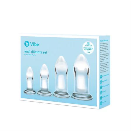 b-Vibe Glass Anal Dilators Set - Image 16