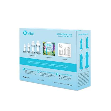 b-Vibe Glass Anal Dilators Set - Image 17