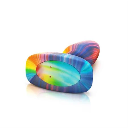 b-Vibe Peace & Love Tie-dye Rimming Plug - Image 3
