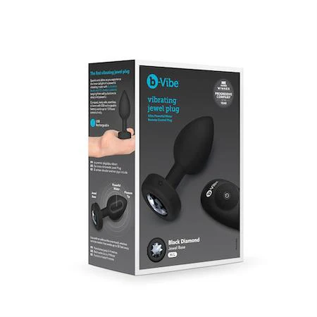 b-Vibe Vibrating Jewel Plug - Image 17
