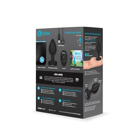 b-Vibe Vibrating Jewel Plug - Image 18