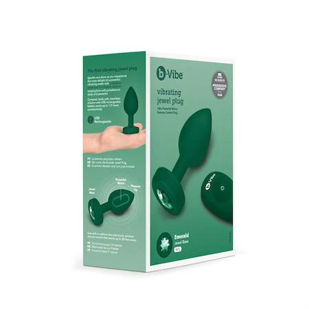 b-Vibe Vibrating Jewel Plug - Image 26