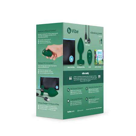 b-Vibe Vibrating Jewel Plug - Image 27