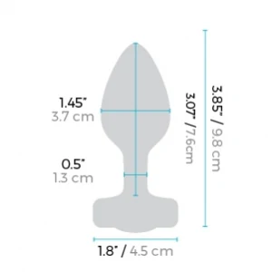 b-Vibe Vibrating Jewel Plug - Image 28