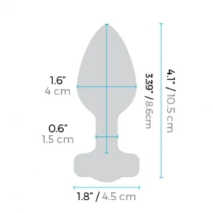 b-Vibe Vibrating Jewel Plug - Image 29