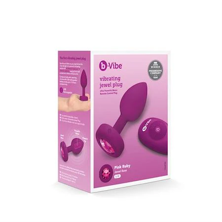 b-Vibe Vibrating Jewel Plug - Image 36