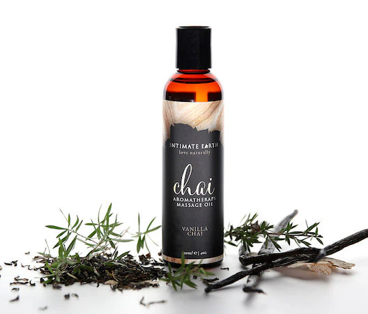 Intimate Earth Chai Aromatherapy Massage Oil - Image 2