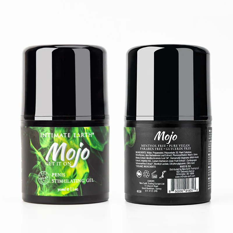Intimate Earth Mojo Niacin and Ginseng Penis Stimulating Gel - Image 2