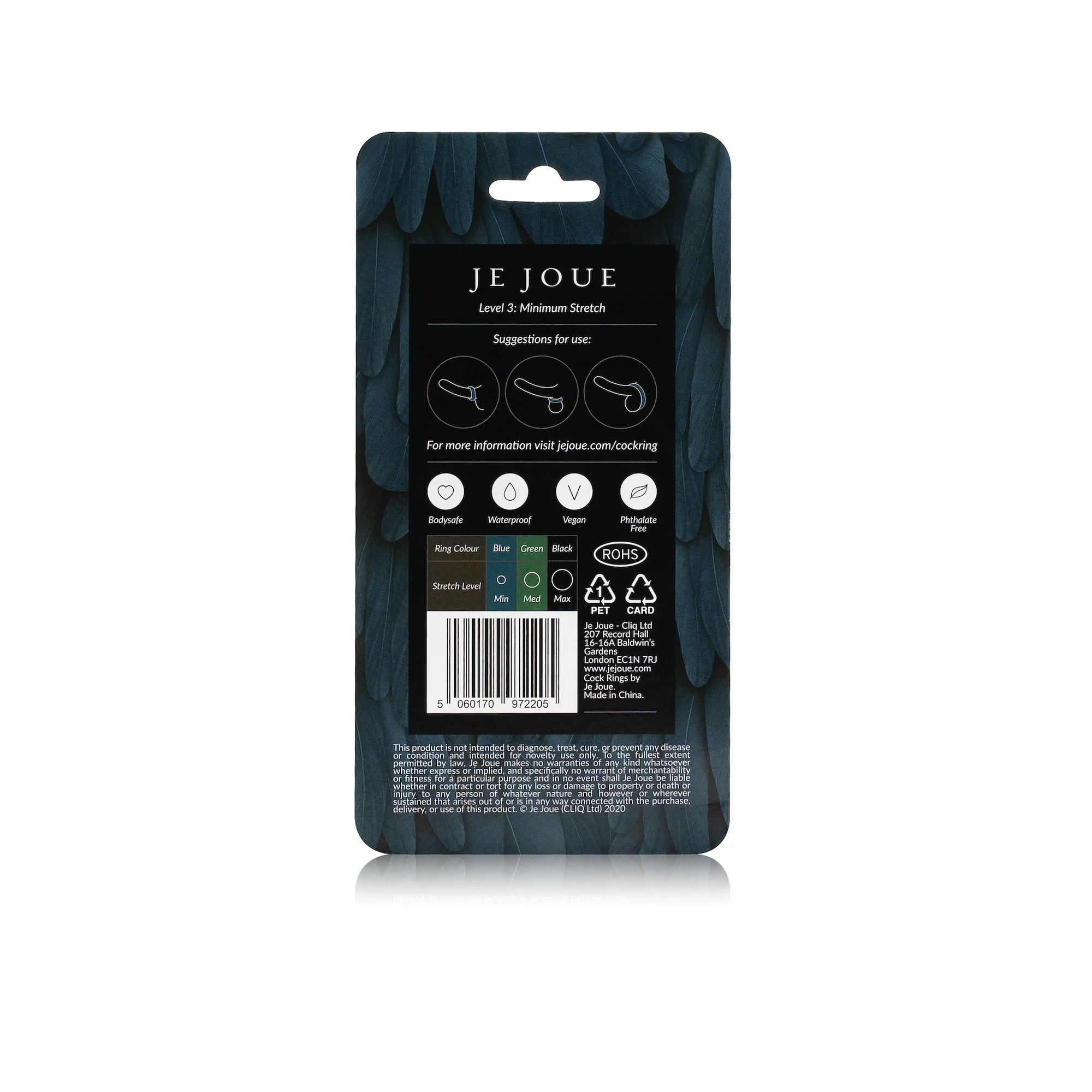 Je Joue Minimum Stretch Silicone Cock Ring - Image 6