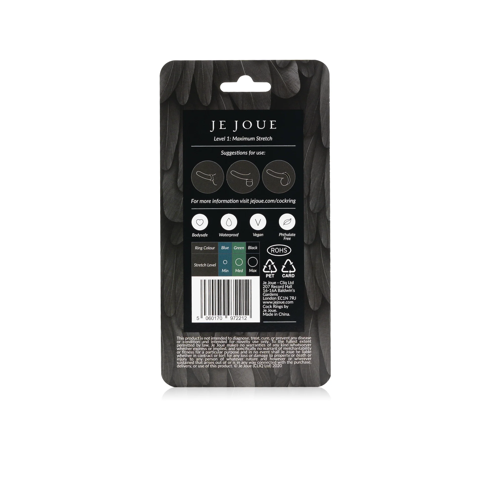 Je Joue Maximum Stretch Silicone Cock Ring - Image 5