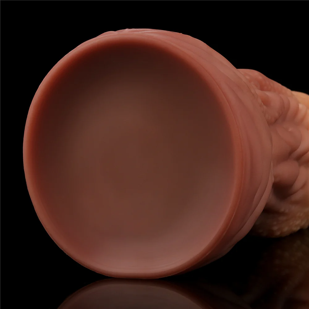 LoveToy 10" Dual Layered Platinum Silicone Tongue - Image 5