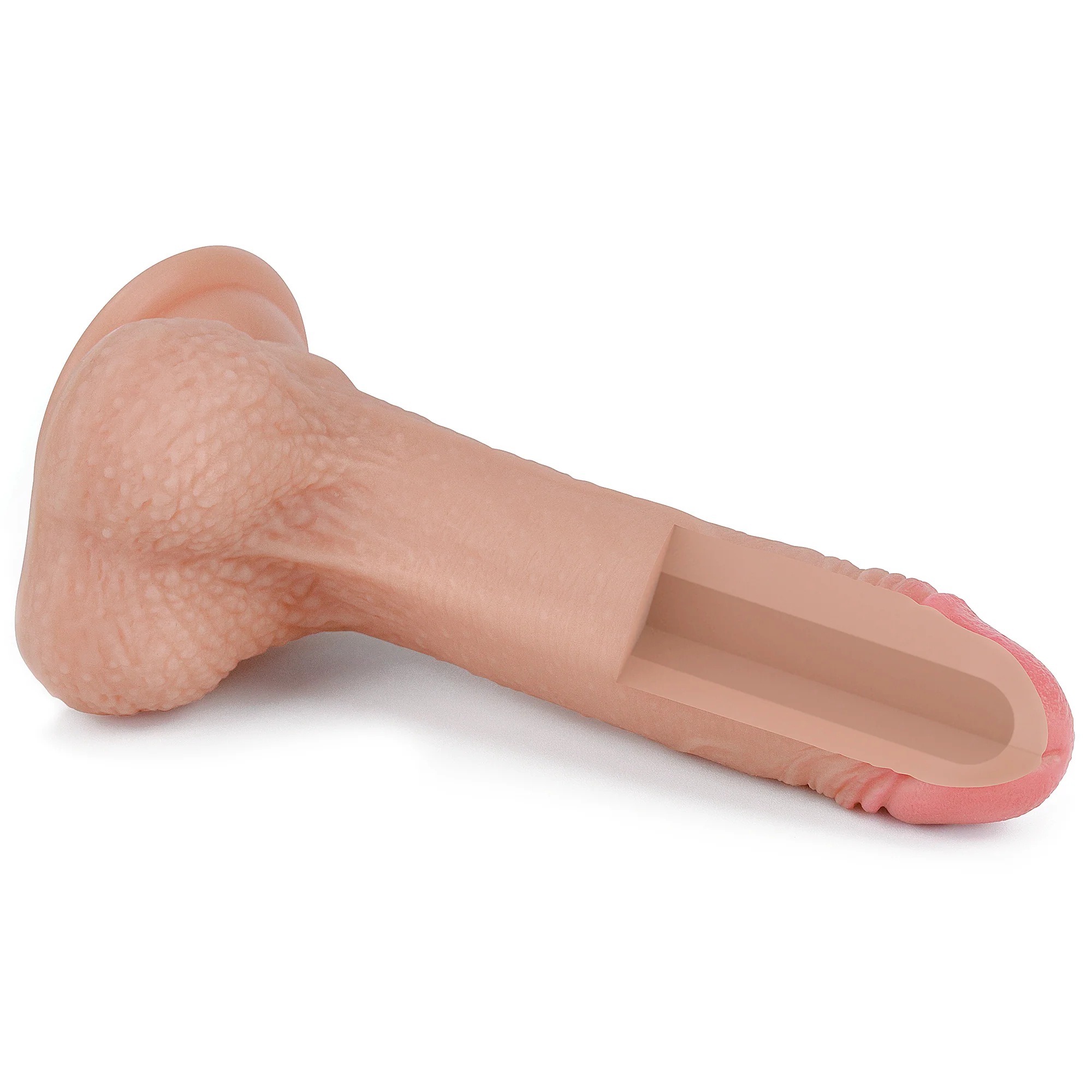 LoveToy 7" Nature Cock Dual-Layered Silicone - Image 4