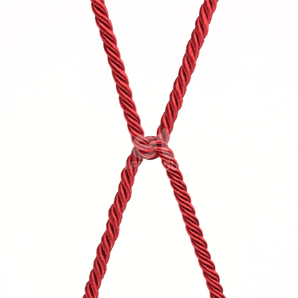 LoveToy Rebellion Reign Crimson Silky Bondage Rope - Image 5