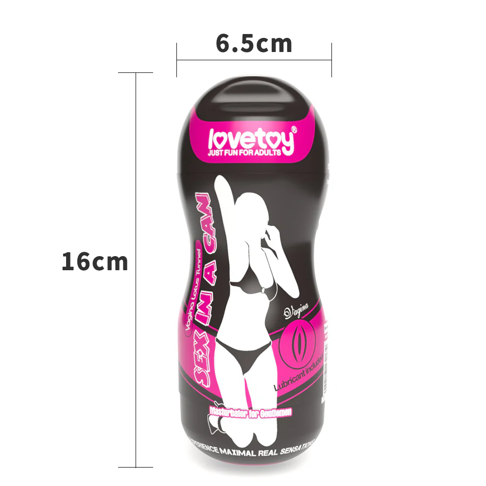 LoveToy Sex In A Can Vibrating Vagina Lotus - Image 3