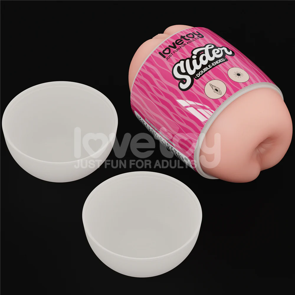 LoveToy Slider Double-Ended Masturbator (Vagina and Anus) - Image 3