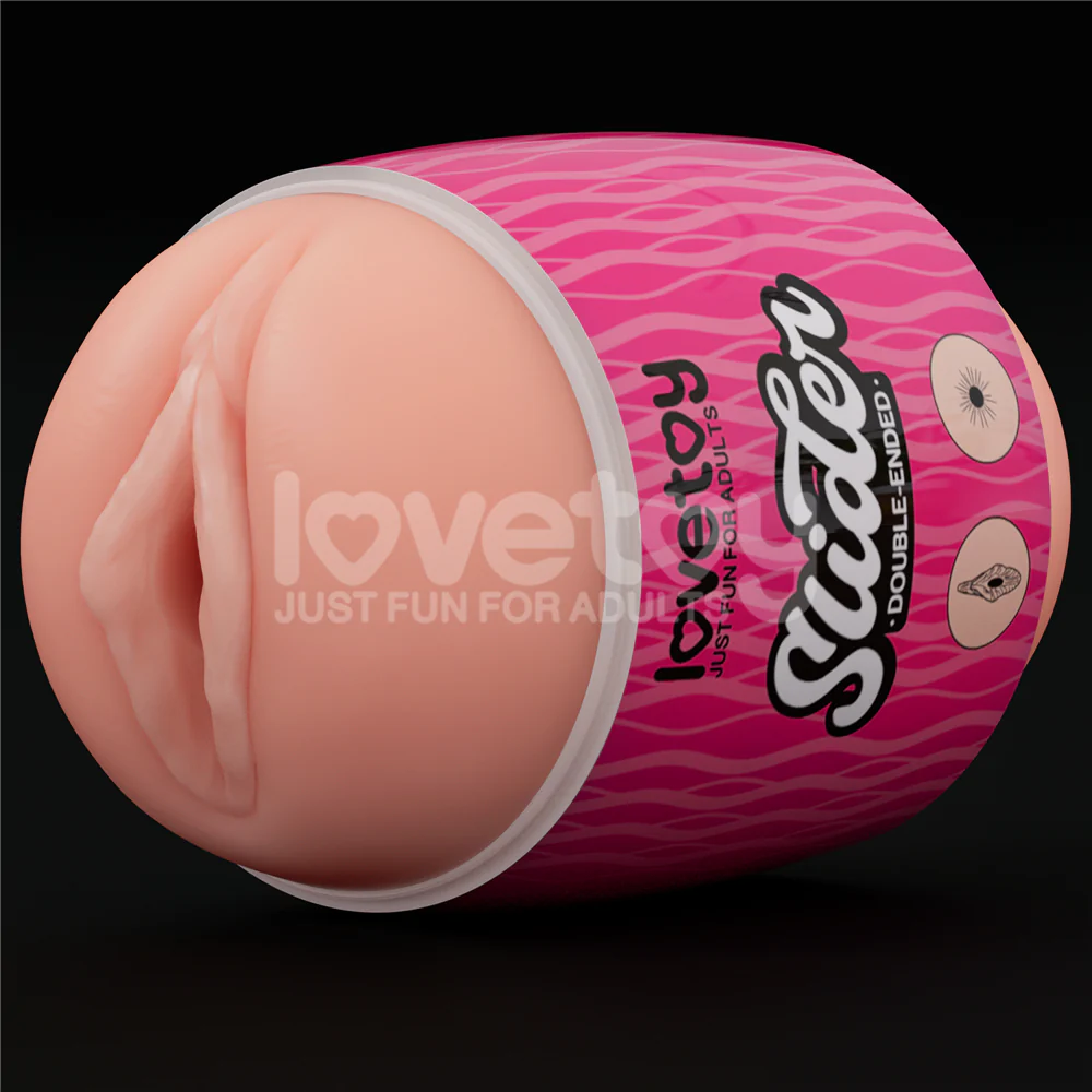 LoveToy Slider Double-Ended Masturbator (Vagina and Anus) - Image 4