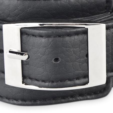 Lux Fetish Unisex Leatherette Cuffs - Image 2