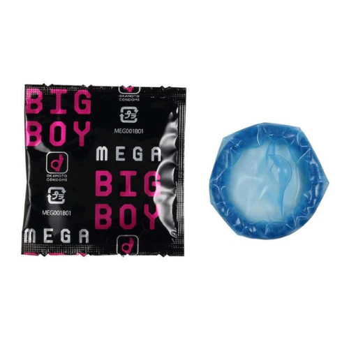 Okamoto Mega Big Boy 12’s Pack Latex Condom - Image 4