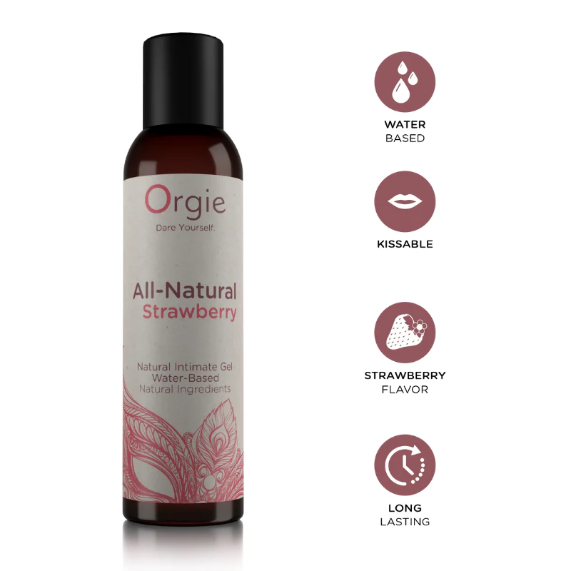Orgie All-Natural Strawberry - Image 2