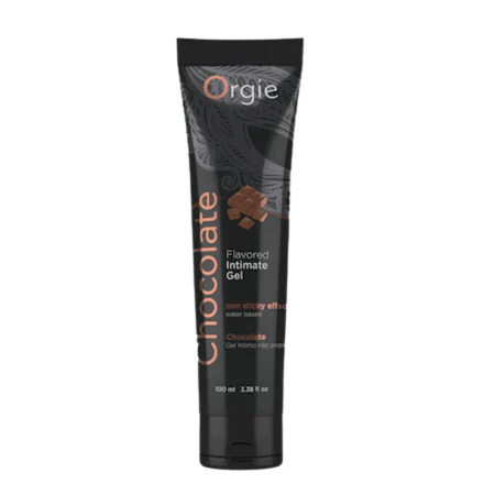 Orgie Lube Tube Chocolate Flavored Intimate Gel