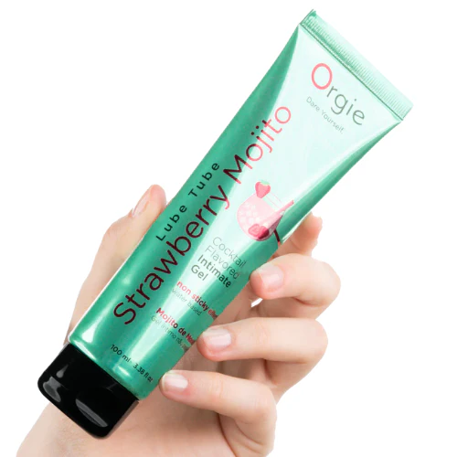 Orgie Lube Tube Cocktail Strawberry Mojito - Image 3
