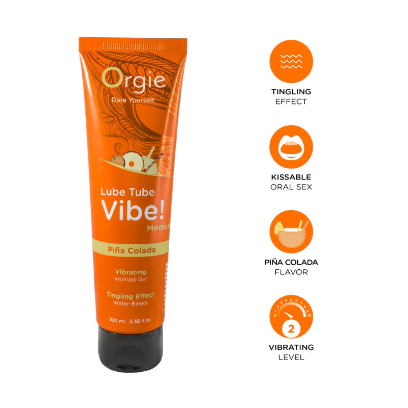 Orgie Lube Tube Vibe! Piña Colada - Image 2