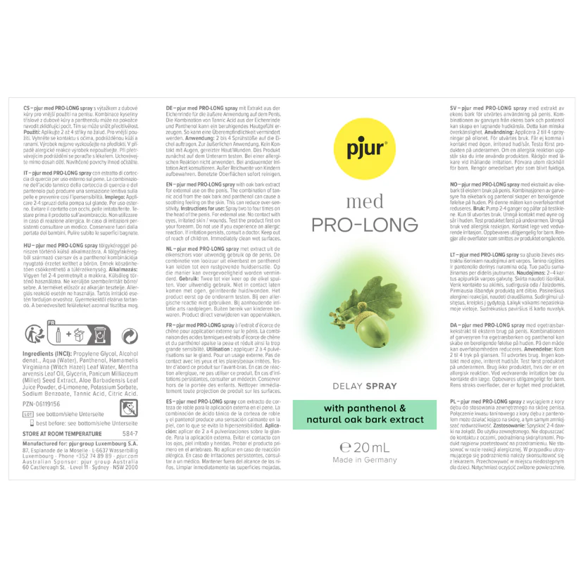 Pjur Med Pro-Long Spray - Image 2