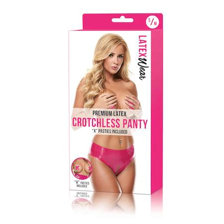 Premium Latex Crotchless Panty - Image 4