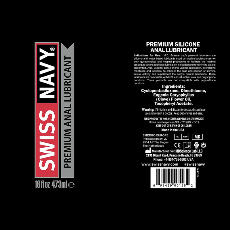 Swiss Navy Premium Anal Lubricant - Image 2